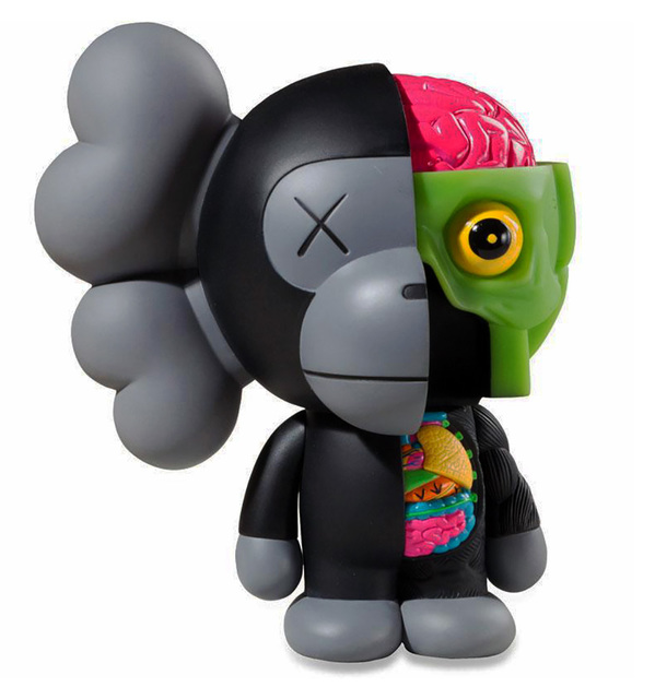 KAWS, ‘KAWS Black Dissected Milo Companion’, 2011, Lot 180