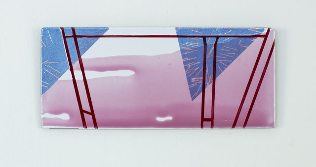 Alexandra Severinsson, ‘Triangular’, 2018, Painting, Enamel on steel., Alfa Gallery