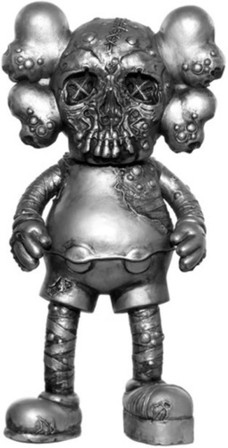 KAWS, ‘KAWS X PUSHEAD COMPANION SILVER’, 2006, Marcel Katz Art