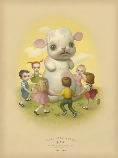Mark Ryden, ‘Sweat’, ca. 2004, Print, Giclee on Archival Cotton Rag Paper with Deckled Edges, Dorothy Circus Gallery
