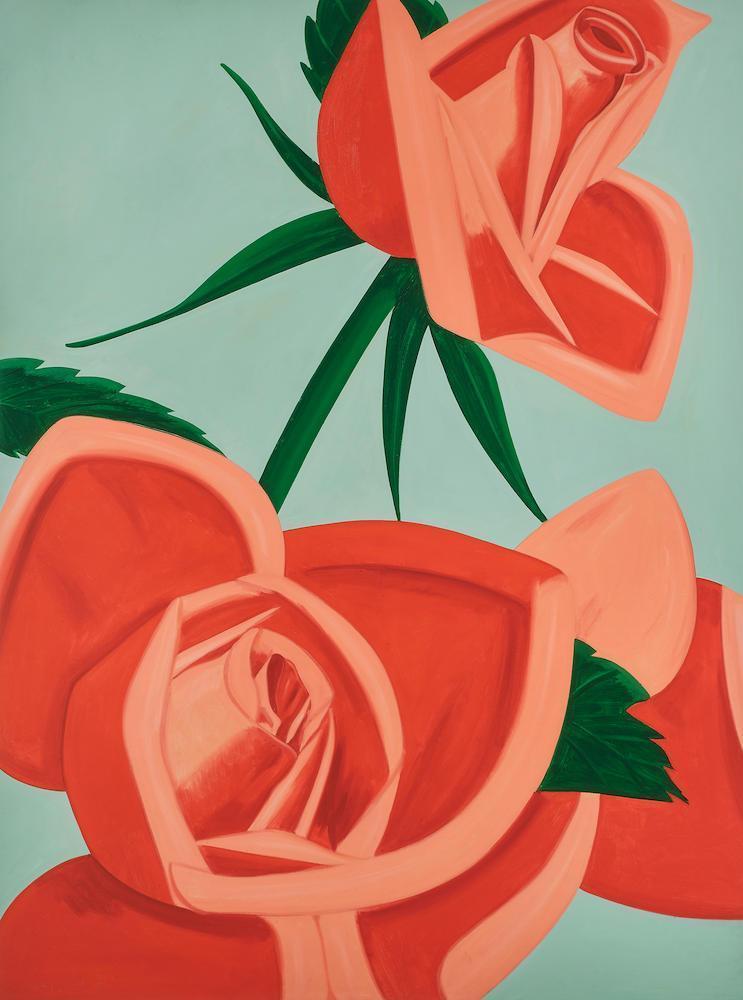 Alex Katz - Rose Bud