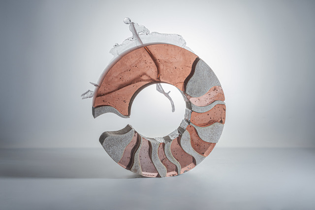 Zuzana Kubelková, ‘Shrimp’, 2019, Sculpture, Kiln-cast glass, cut, Galerie Kuzebauch