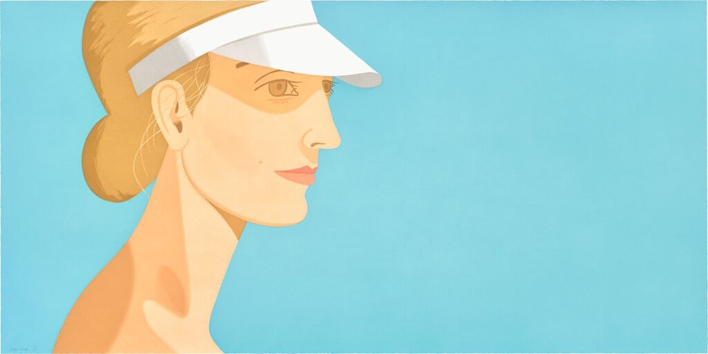 Alex Katz - White Visor (S. 381)