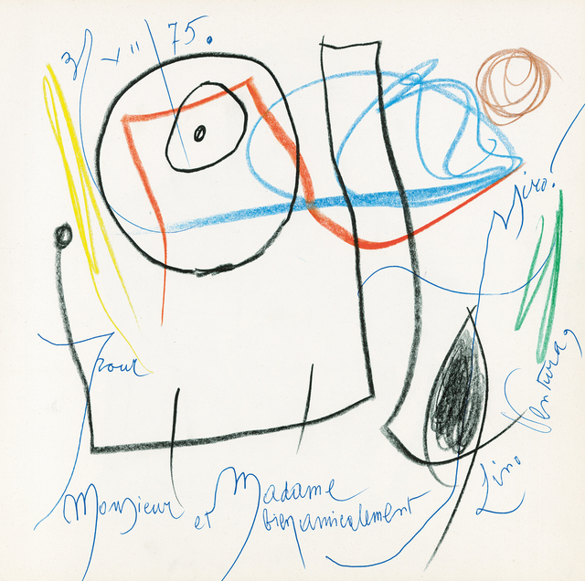 Joan Miró, ‘untitled’, 1975, Galerie Boisseree