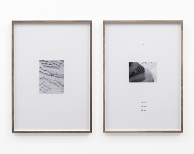 Adrien Missika, ‘Camino por desierto (Aquí, o allá o allá)’, 2018, PROYECTOS MONCLOVA