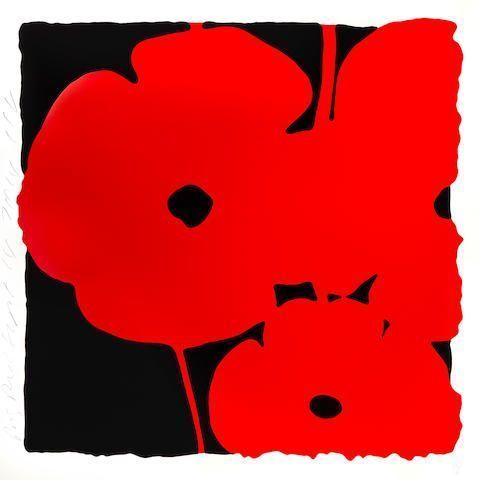 Donald Sultan - Big Red, Sept 14, 2014