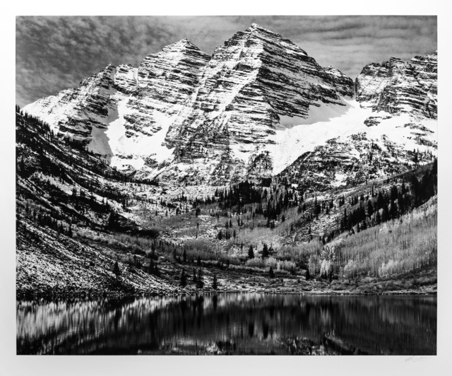 Ansel Adams, ‘Maroon Bells, Near Aspen, Colorado’, ca. 1951, Photography West Gallery