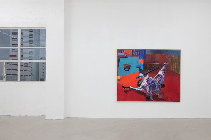 Installation view of exhibition "Norbert Tadeusz: MEAT | The Rejected paintings". Photo By Kitmin Lee © Courtesy Faurschou Foundation Installation view of exhibition "Norbert Tadeusz: MEAT | The Rejected paintings". Photo By Kitmin Lee © Courtesy Faurschou Foundation