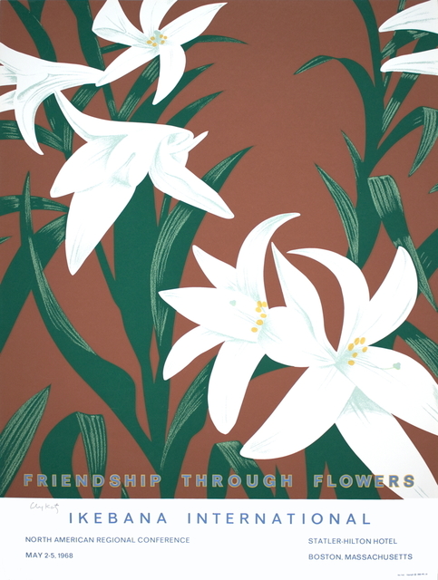 Alex Katz, ‘Friendship Through Flowers, Ikebana International’, 1968, ArtWise