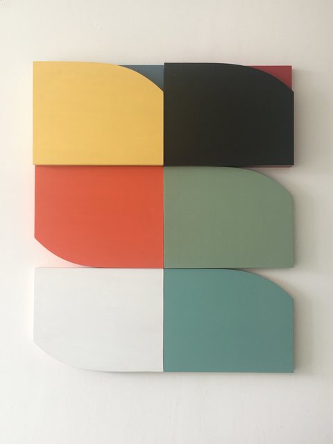 Henrik Eiben, ‘ Moon Beam’, 2018, Sculpture, Lacquer, Wood, PABLO´S BIRTHDAY