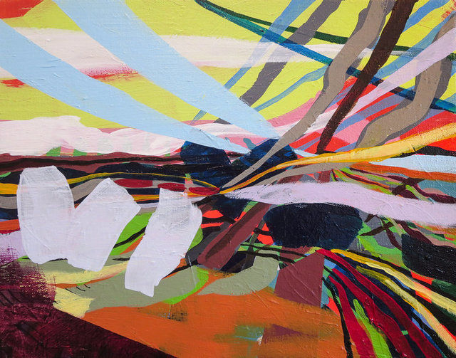 Krista Dedrick Lai, ‘Napscape 12 ’, 2018, Painting, Acrylic on stretched canvas, unframed, InLiquid