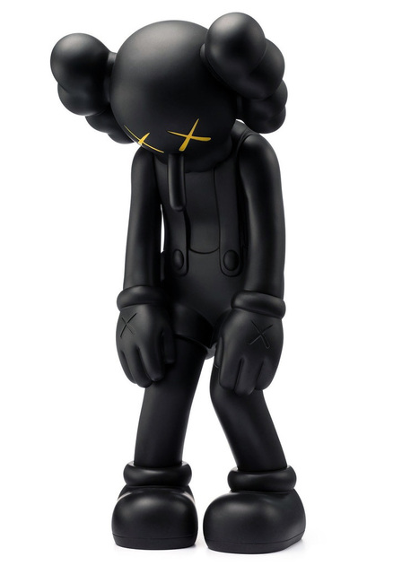 KAWS, ‘KAWS Small Lie Black (new/unopened)’, 2017, Sculpture, Vinyl Paint, Cast Resin, Lot 180