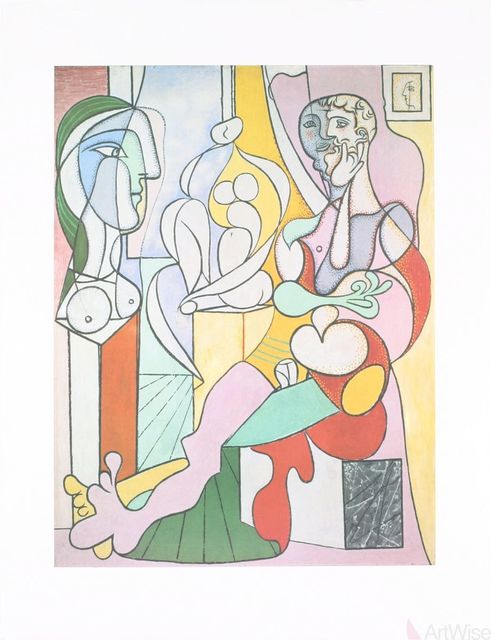Pablo Picasso, ‘Le Sculpteur’, 1995, Print, Stone Lithograph, ArtWise