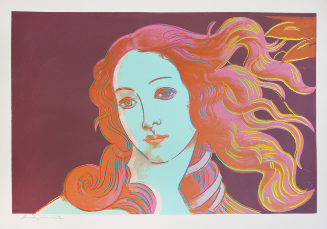 Andy Warhol, ‘Details of Renaissance Paintings: Sandro Botticelli, Birth of Venus’, 1984, Print, Screenprint in Colours, Shapero Modern