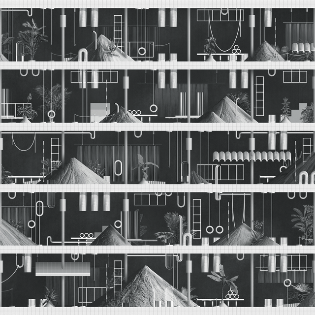 Miles Gertler, ‘Scenario City 06’, 2017, Print, Giclee print, Corkin Gallery