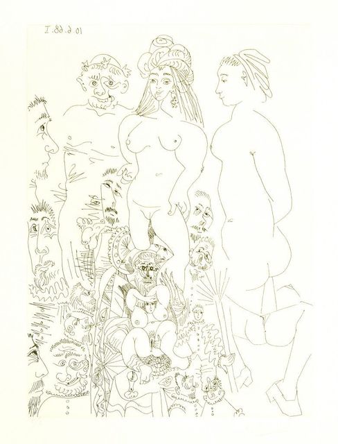 Pablo Picasso, ‘Untitled, 10.6.68.I’, 1968, Wallector