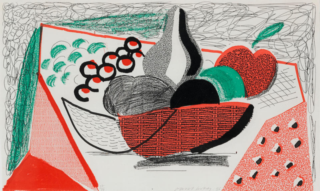 David Hockney, ‘Apples Pears & Grapes’, 1986, ARCHEUS/POST-MODERN