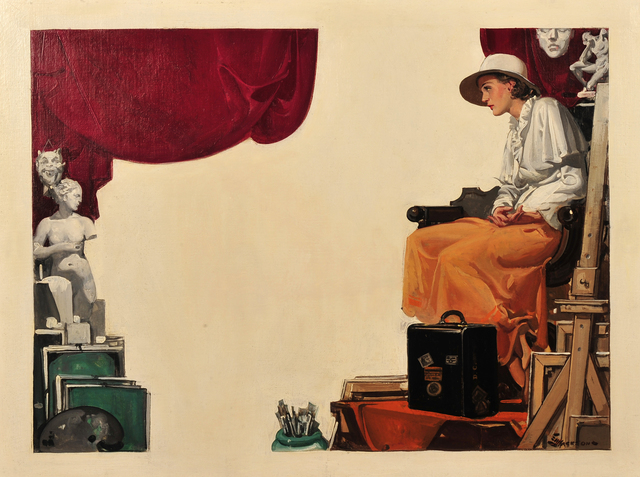 Elbert McGran Jackson, ‘The Artist's Studio’, The Illustrated Gallery