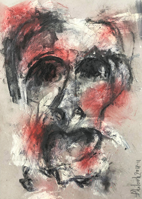 Phil, ‘Red rouge chaos’, 2018, Galerie Libre Est L'Art