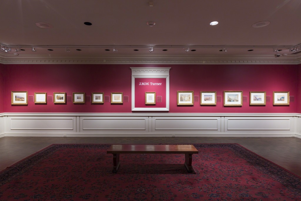 Installation view of J.M.W. Turner, April 22-August 28, 2016 at the Indianapolis Museum of Art. Courtesy of the Indianapolis Museum of Art. Installation view of J.M.W. Turner, April 22-August 28, 2016 at the Indianapolis Museum of Art. Courtesy of the Indianapolis Museum of Art.