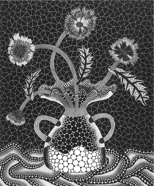 Yayoi Kusama, ‘Flowers FW’, 1993, Print, Screenprint, Upsilon Gallery