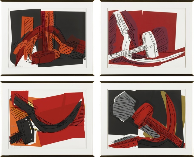 Andy Warhol, ‘Hammer and Sickle (Feldman & Schellmann II.161-164)’, 1977, Sotheby's