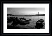 Boats and Bridge of Bosphorus Istanbul