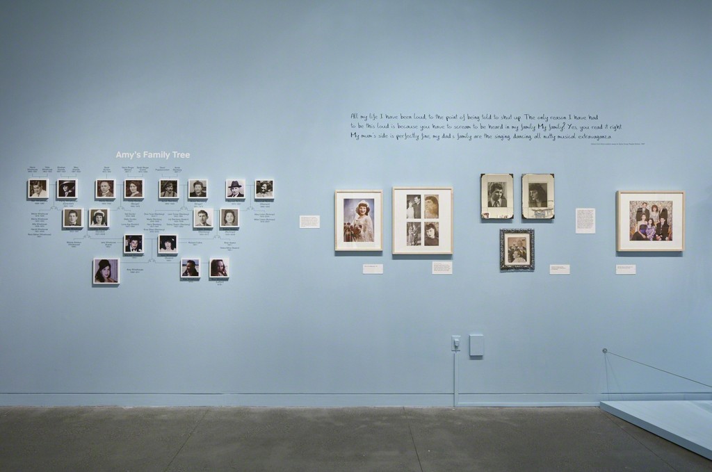 "Amy Winehouse: A Family Portrait" (2015) at Contemporary Jewish Museum, San Francisco. Photo: Johnna Arnold "Amy Winehouse: A Family Portrait" (2015) at Contemporary Jewish Museum, San Francisco. Photo: Johnna Arnold