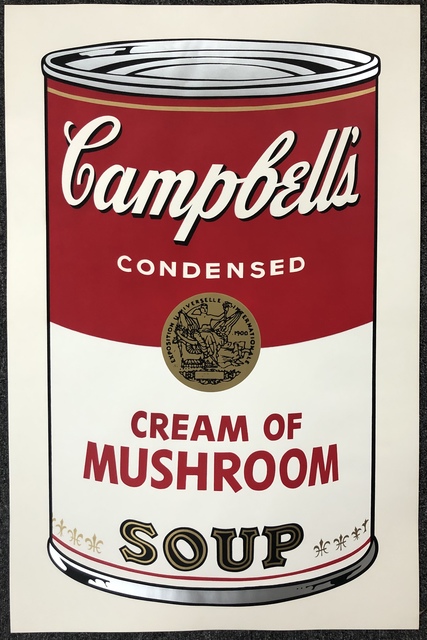 Andy Warhol, ‘Campbell's Soup I: Cream of Mushroom’, 1968, DANE FINE ART