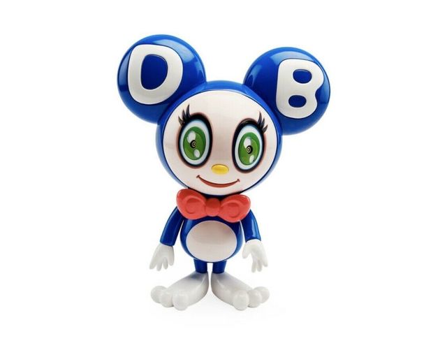 Takashi Murakami, ‘Murakami Dob-Kun Dark Blue’, 2019, Sculpture, Paint Cast Vinyl, New Union Gallery