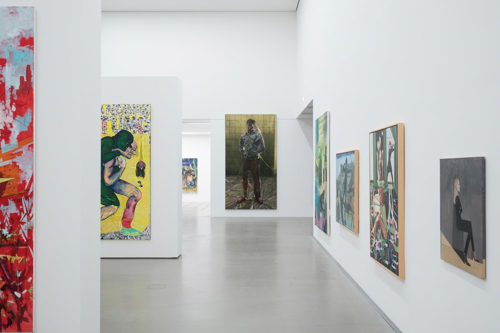 Installation view MDBK MEETS G2 with art works by David Schnell, Paule Hammer, Julius Hofmann, David O'Kane, Tilo Baumgärtel, Rosa Loy & Robert Seidel © the artists & MdbK Leipzig, photo: Dotgain.info Installation view MDBK MEETS G2 with art works by David Schnell, Paule Hammer, Julius Hofmann, David O'Kane, Tilo Baumgärtel, Rosa Loy & Robert Seidel © the artists & MdbK Leipzig, photo: Dotgain.info
