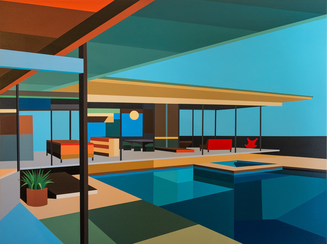 Andy Burgess, ‘Stahl House VIII’, 2018, Etherton Gallery