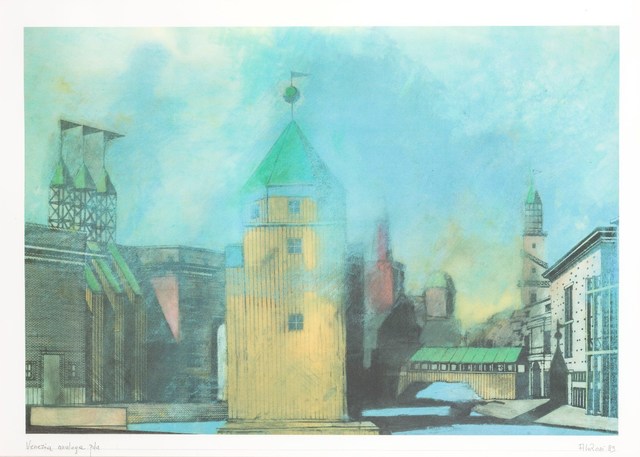 Aldo Rossi, ‘Venezia Analoga’, 1989, Antonia Jannone Disegni di Architettura