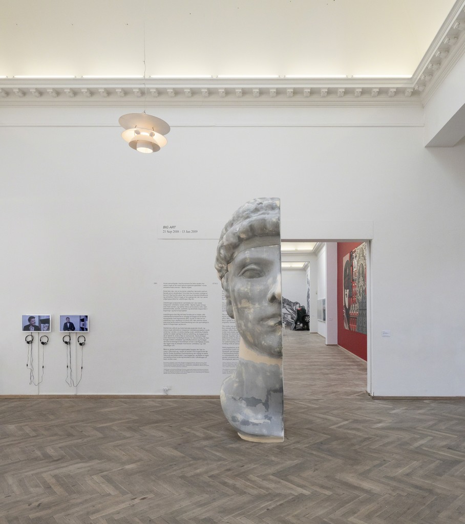 'Big Art', Benoît Maire, 'Un détail' (2018). Installation view, Kunsthal Charlottenborg, 2018. Photo by Anders Sune Berg. 'Big Art', Benoît Maire, 'Un détail' (2018). Installation view, Kunsthal Charlottenborg, 2018. Photo by Anders Sune Berg.
