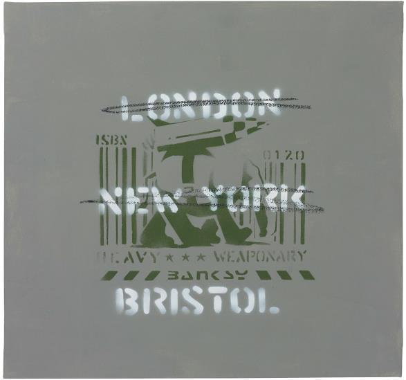 Banksy - London, New York, Bristol (Heavy Weaponry)