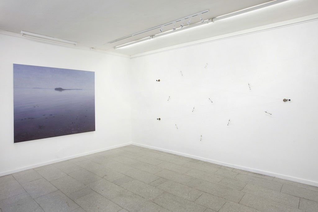 Optical Memory. Painting by Ulrik Møller, installation by Otavio Schipper. Optical Memory. Painting by Ulrik Møller, installation by Otavio Schipper.