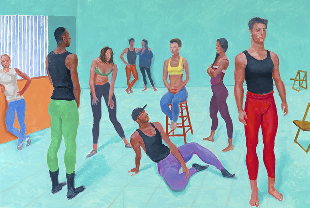 David Hockney, ‘The group XI, 7-11 July 2014’, 2014, National Gallery of Victoria