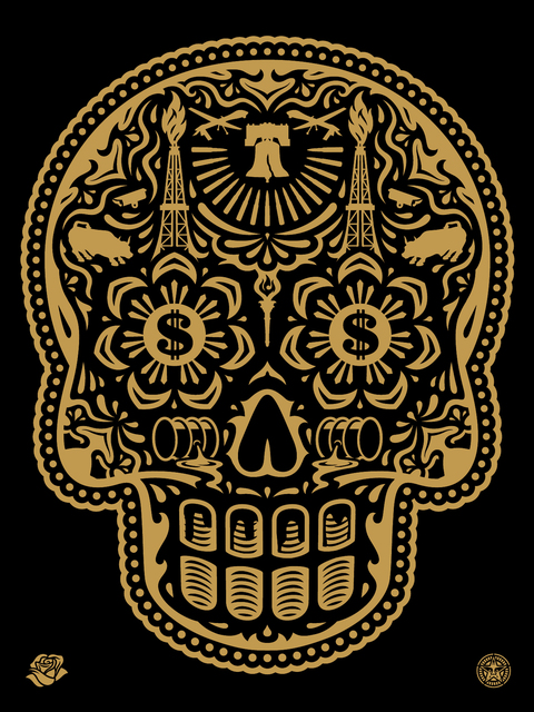Shepard Fairey (OBEY), ‘Glory Day of Dead’, 2014, EHC Fine Art Gallery Auction