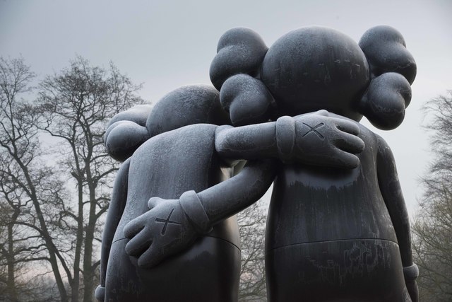 KAWS, ‘Along the way’, 2013, Yorkshire Sculpture Park