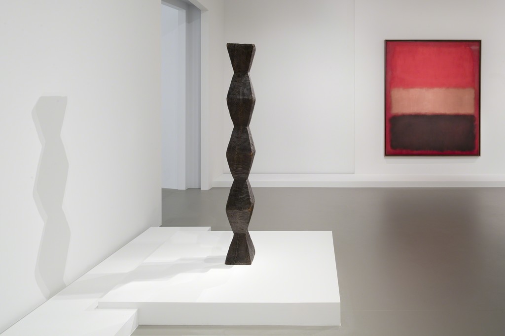 View of Brancusi and Rothko at Fondation Louis Vuitton, Paris 2015 View of Brancusi and Rothko at Fondation Louis Vuitton, Paris 2015