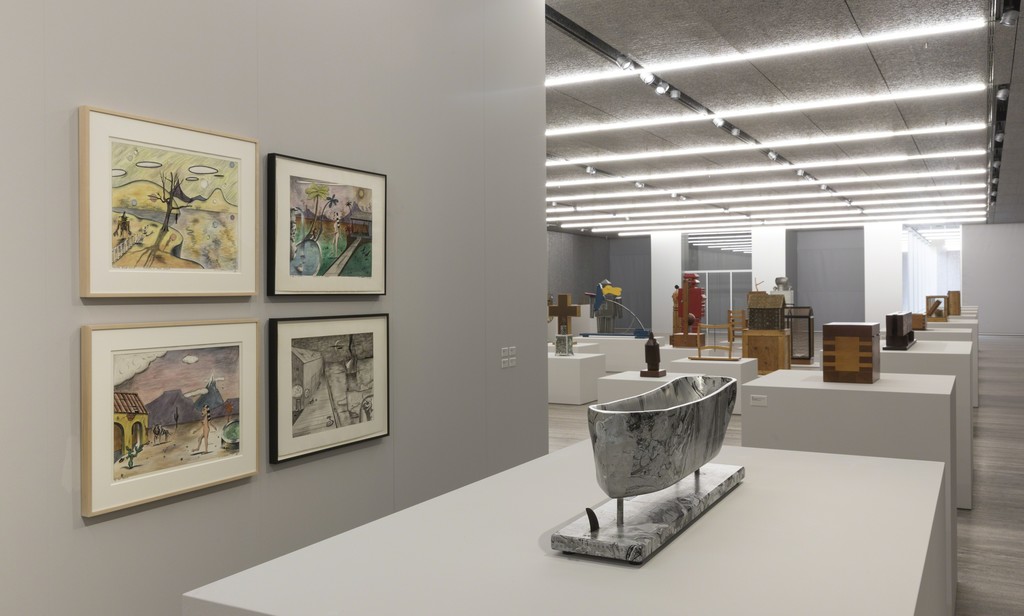 View of the exhibition “H. C. Westermann”
Fondazione Prada, Milan
20 October 2017 - 15 January 2018
Photo Roberto Marossi
Courtesy Fondazione Prada View of the exhibition “H. C. Westermann”
Fondazione Prada, Milan
20 October 2017 - 15 January 2018
Photo Roberto Marossi
Courtesy Fondazione Prada
