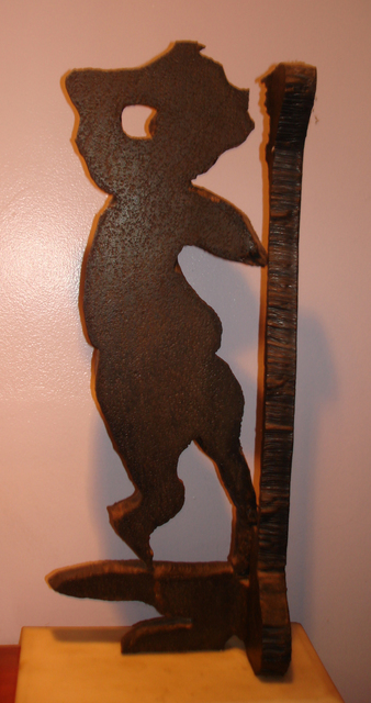 Chas Colburn, ‘Attitude (A Solo Affair)’, Sculpture, Steel Angle Iron on Marble, Zenith Gallery