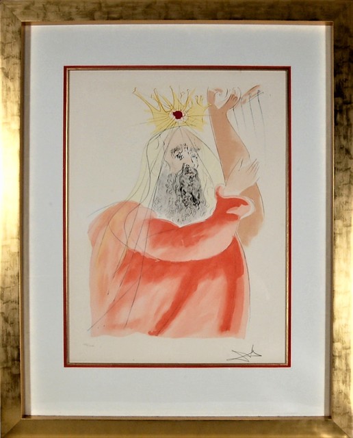 Salvador Dalí, ‘"King David" from the suite "Our Historical Heritage"’, 1975, Joseph Grossman Fine Art Gallery