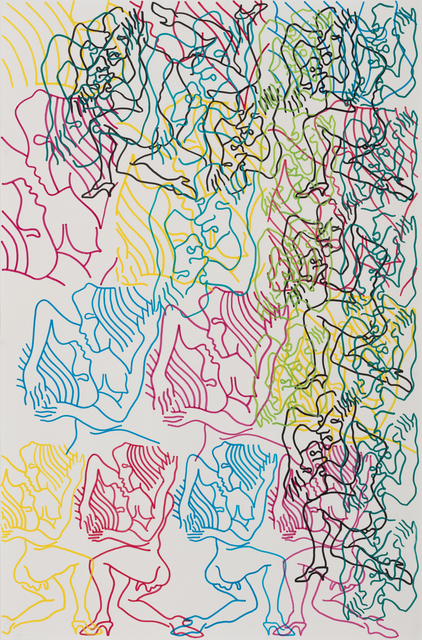 Carlos Amorales, ‘Orgía de Narcisos 2’, 2019, Galeria Solo / Eva Albarran & Christian Bourdais