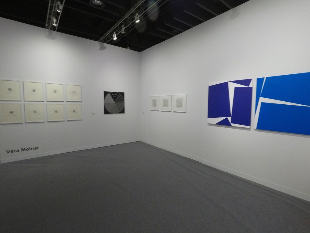 Vera MOLNAR - Solo show at Volta New-York - March 2018 Vera MOLNAR - Solo show at Volta New-York - March 2018
