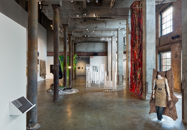 Image courtesy of Smack Mellon. Photo by Etienne Frossard. Installation view. Image courtesy of Smack Mellon. Photo by Etienne Frossard. Installation view.