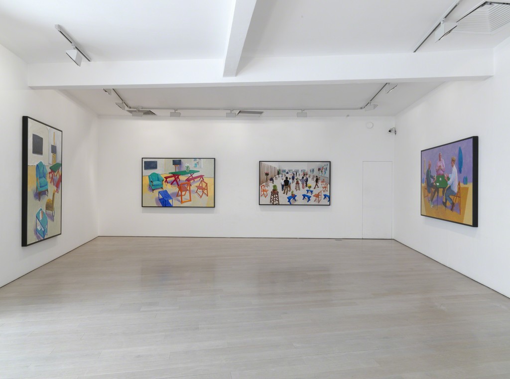 David Hockney: Painting and Photography installation at Annely Juda Fine Art, London David Hockney: Painting and Photography installation at Annely Juda Fine Art, London