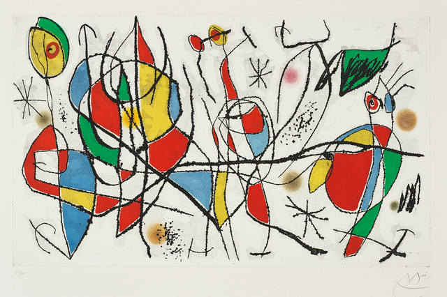 Joan Miró, ‘L'Invitée du Dimanche I (Sunday Guest I)’, 1969, Phillips