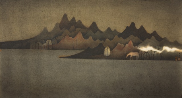 Hong Tao Huang 黄红涛, ‘Nameless Hills Series 3 - Across the Waters’, 2018, White Space Art Asia
