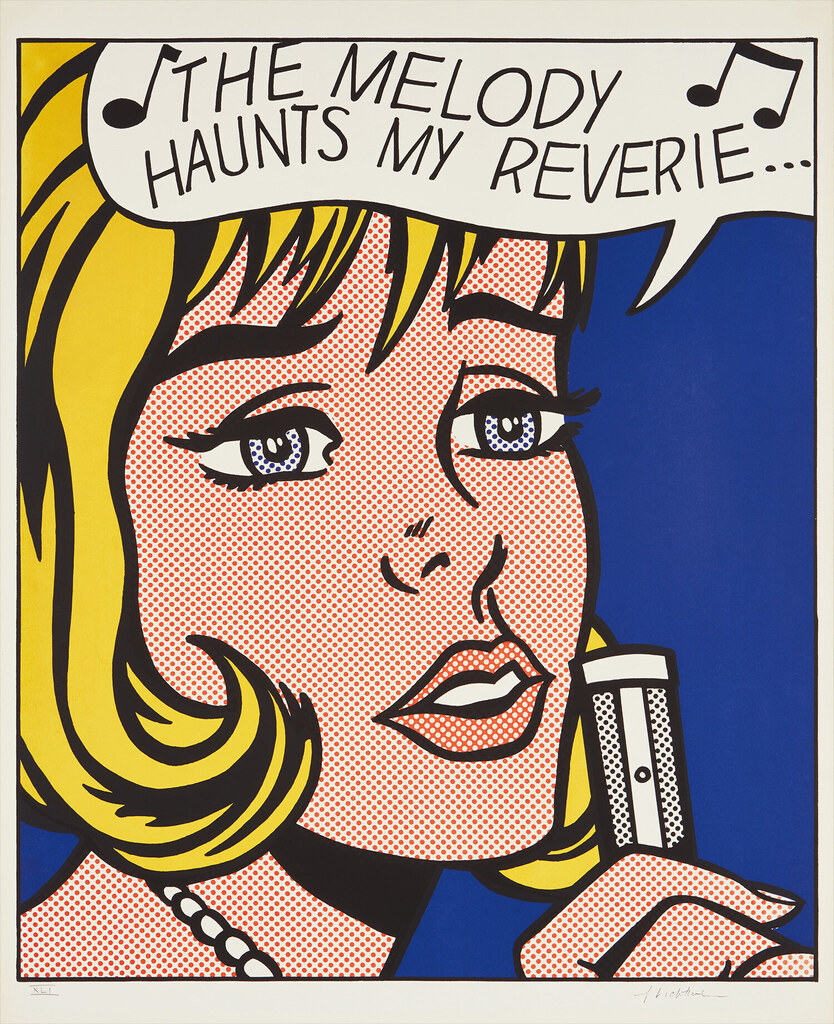 Roy Lichtenstein - Reverie, from 11 Pop Artist's, Volume II